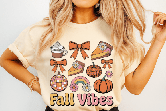 Embrace the Cozy Atmosphere: Fall Vibes Autumn Graphic Elements